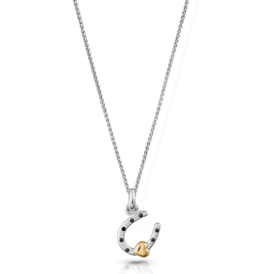 Orphelia 'Aurora' Damenkette mit Anhänger aus 925er Sterlingsilber – Silber/Gold ZH-7525 - Image 1