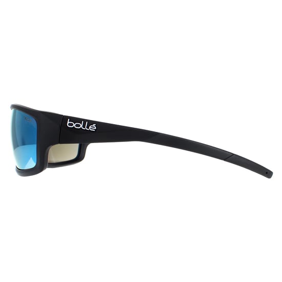 Bolle Sunglasses Cerber BS041003 Matte Black Sky Blue Polarized