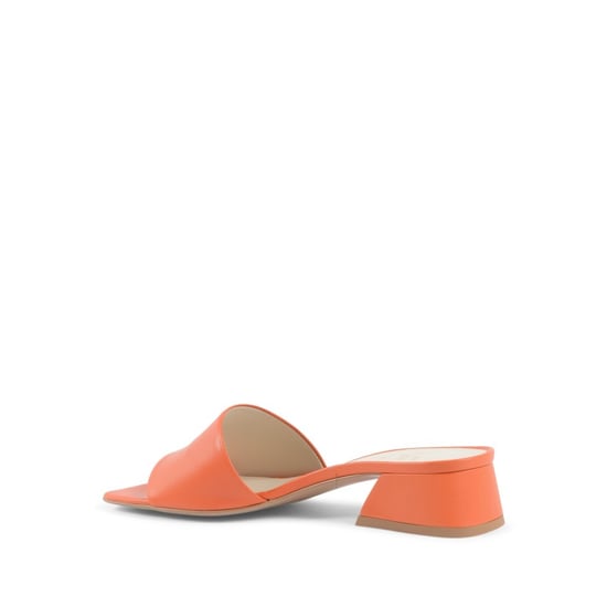 V Italia Damen Sandale Orange Neper Nappa Arancio - Image 3