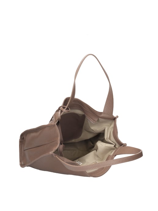 Gave Lux Schultertasche Frauen D07 TAUPE CLEAR - Image 5