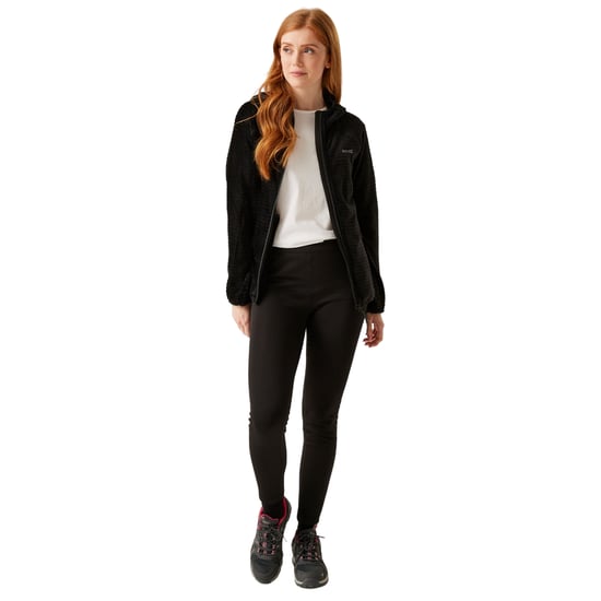 Regatta - "Endra" Fleecejacke mit Kapuze für Damen (Schwarz) - Image 3