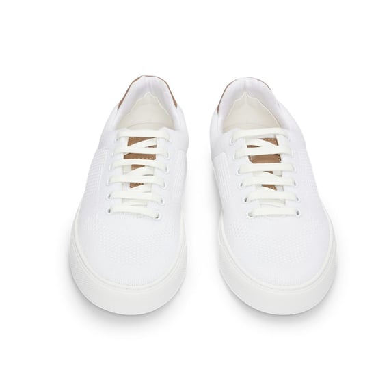 Women's Boss Katie Low-Cut Trainers in White - Image 5