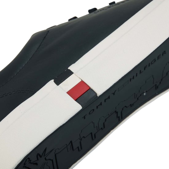 Baskets Modern Vulc cuir Tommy Hilfiger Pour Homme en Bleu Marine - Image 5