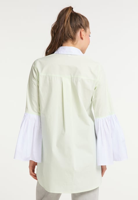 Mymo Bluse Damen hellminze - Image 4
