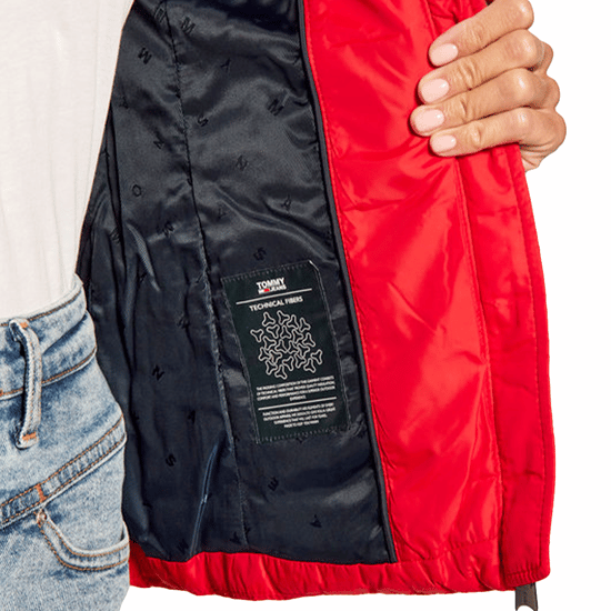 Blouson Tommy Jeans Damen Eng geschnitten Farbkombination - Image 4