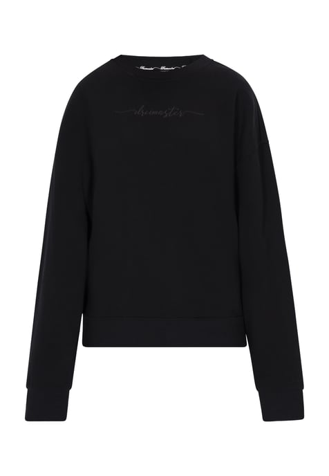 Dreimaster Sweatshirt Damen Schwarz - Image 1