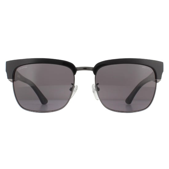 Police Sunglasses SPL354 Blackbird 1 V30P Black Grey Polarized