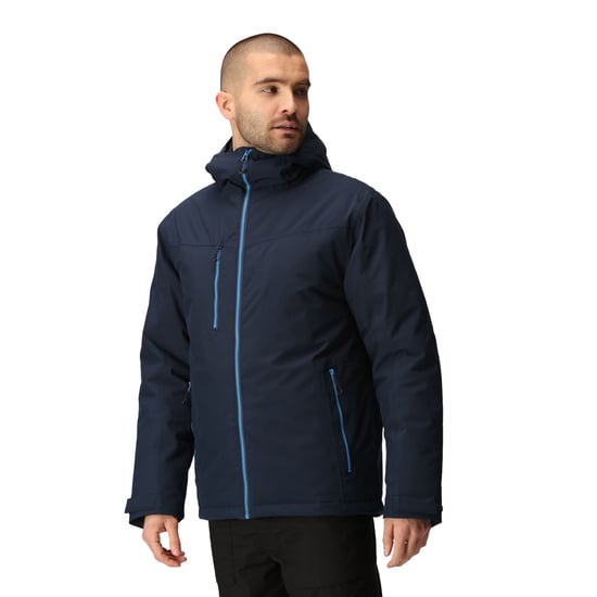 Regatta - "Navigate" Jacke, wasserfest für Herren (Marineblau/Graublau) - Image 3