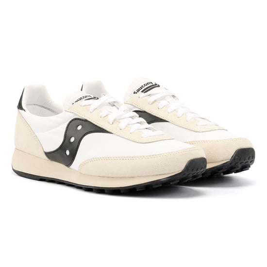 Saucony Trainer 80 Wildleder Weiße Turnschuhe - Image 1