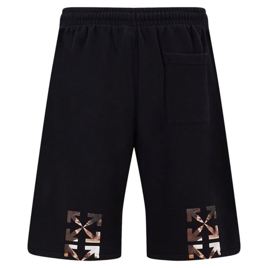 Off-White Caravaggio Lute Skate Black Sweat Shorts