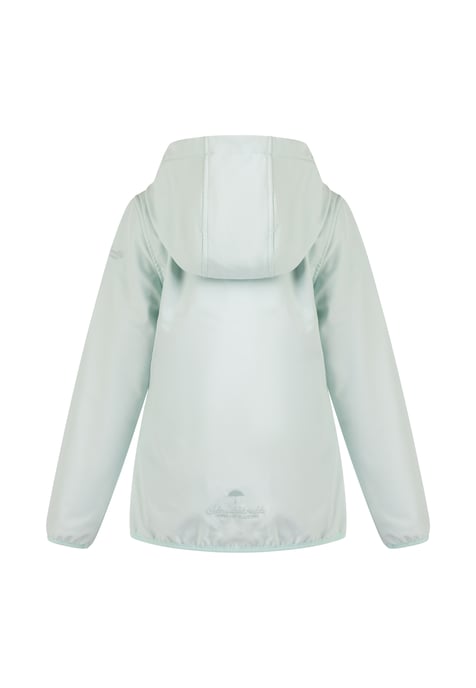 Schmuddelwedda Softshellblouson - recyceltes Material Mädchen Blaumint-280 - Image 2
