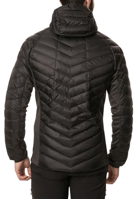 Berghaus Herren Tephra STR Reflct DWN Jacke in schwarz - Image 2