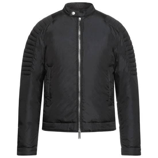 Dsquared2 Biker Daunenjacke in Schwarz - Image 1