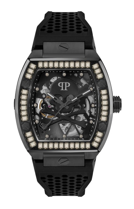 Philipp Plein The $keleton Herren schwarze Uhr PWBAA1923 - Image 1
