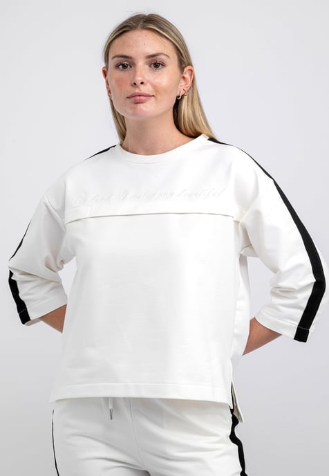 Tom Barron Ladies Half-short sleeve Tracksuit with Embroidery Detailing