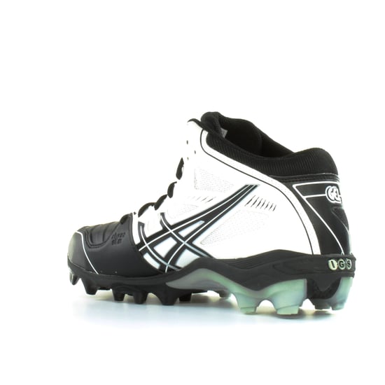 Asics Gel-Crossover 5 Turf Schwarz Weiß Synthetik Herren Sportschuhe - Image 5