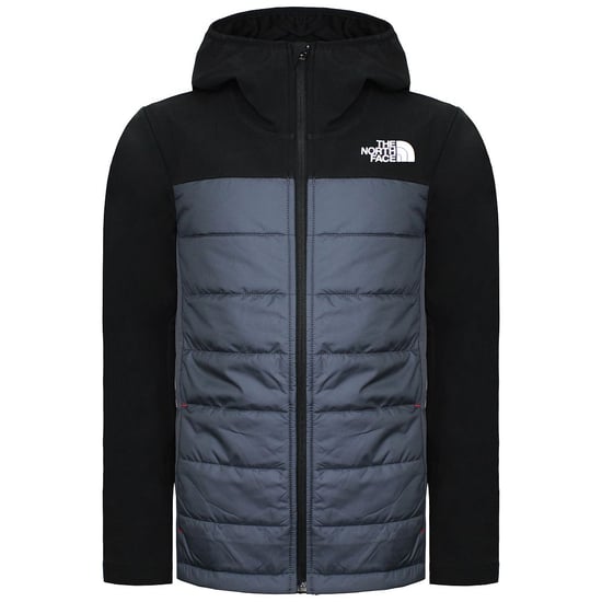 The North Face Hybrid Wattierte Kinderjacke in Schwarz - Image 2