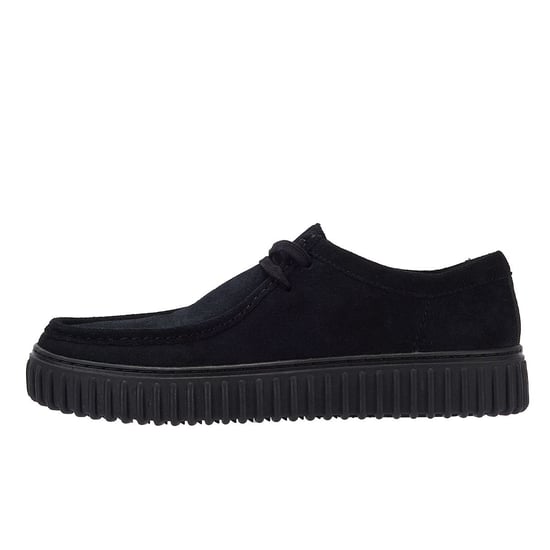 Clarks Originals Torhill Männer Schwarz Wildleder Schuhe - Image 5
