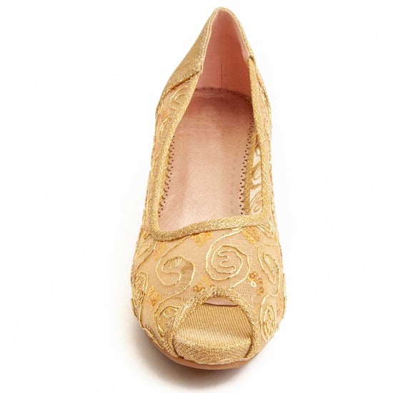 Montevita Absatzschuh Unnecebapas in Gold - Image 4