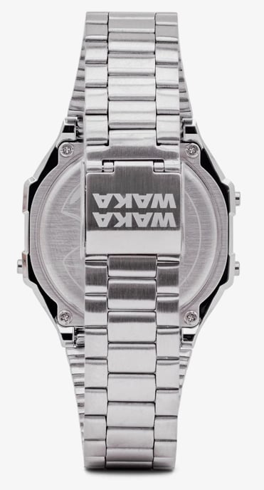 Casio Casio Collection Vintage Pac-man 45th Anniversary Silber Herren Armbanduhr A168WEPC-7AER - Image 2