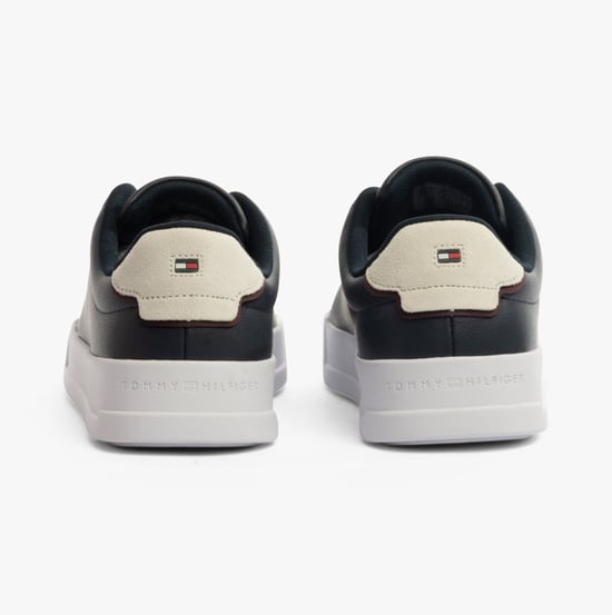 Tommy Hilfiger LOGO COURT Herren Sneakers Desert Sky - Image 3