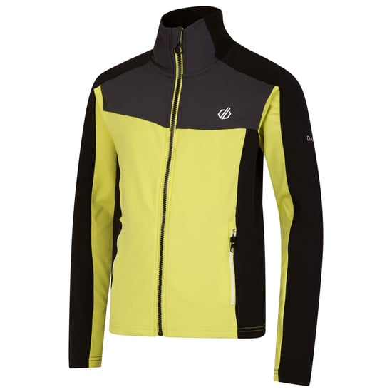 Dare 2B Childrens/Kids Emergent Core Stretch Midlayer (Yellow Plum/Black)