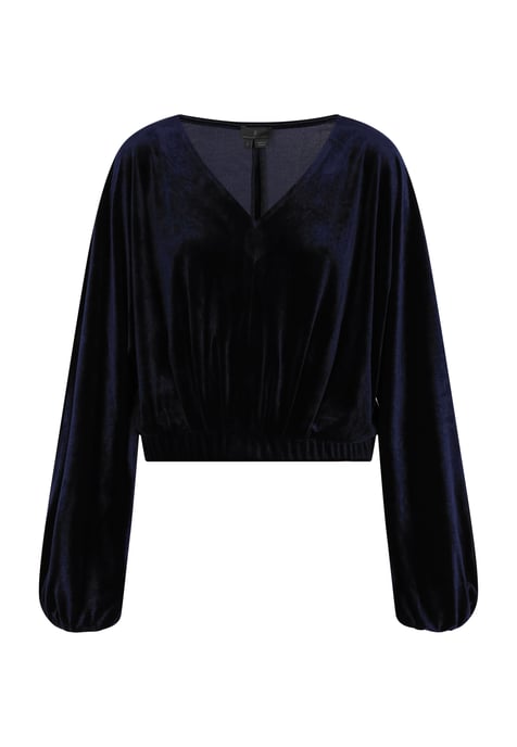 Dreimaster Bluse Damen Marine - Image 1