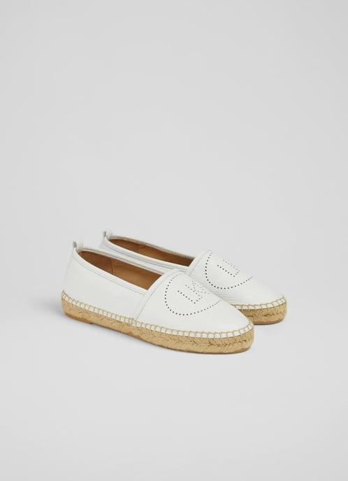 LK Bennett Alexa Flats, White