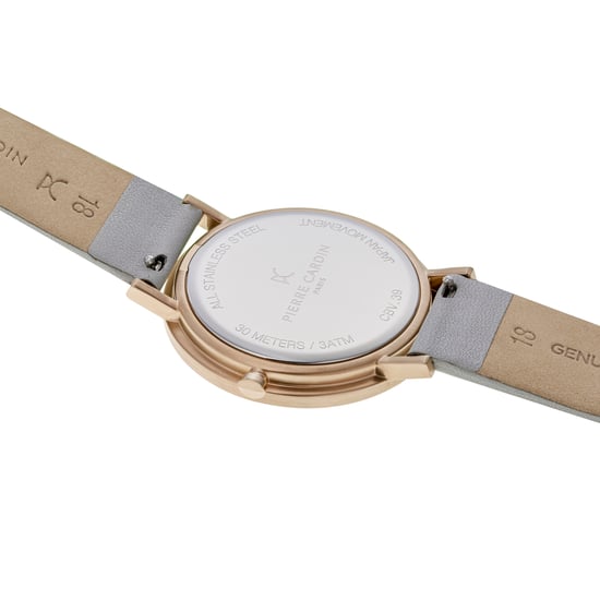 Pierre Cardin Belleville Simplicity Grau Damen Armbanduhr CBV.1011 - Image 2
