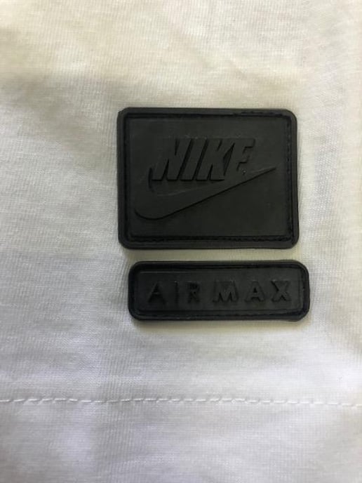 Nike Air Max Graphic Print Herren-T-Shirt Weiß - Image 3