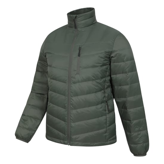 Mountain Warehouse Herren Trail Extreme Daunenjacke (Dunkelkhaki) - Image 4