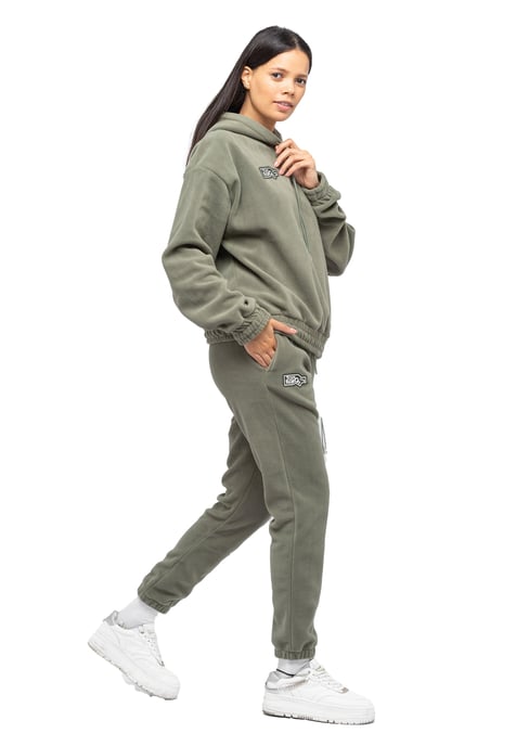 Tom Barron Ladies Fleece Tracksuit with Badge