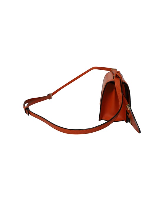 Loewe Kleine Barcelona Umhängetasche aus orangefarbenem Leder - Image 5