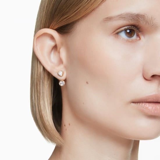 Swarovski 'Imber Organic' Damen Ohrstecker aus goldfarbenem Metall - Gold 5705461 - Image 5