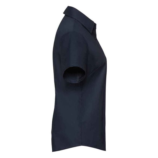 Russell Collection - Hemd für Damen kurzärmlig (Leuchtend Navy-Blau) - Image 3