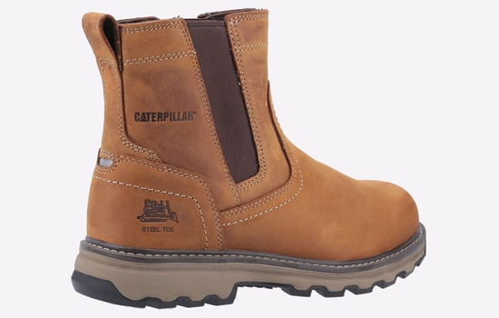 Caterpillar Pelton Leder Sicherheitsstiefel für Herren - Image 3