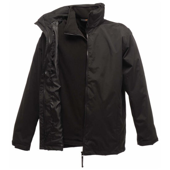 Regatta Herren Outdoorjacke wasserfest (Schwarz) - Image 1