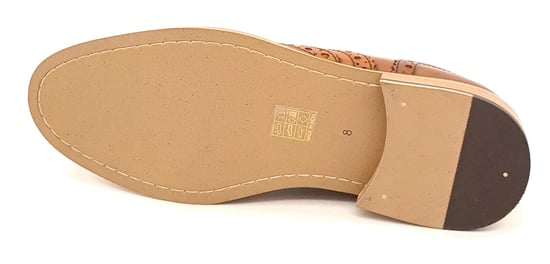 Herbert Frank Enfield Leather Tan Mens Brogue Shoes
