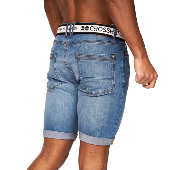 Crosshatch - "Reestier" Shorts für Herren (Helle Waschung) - Image 2