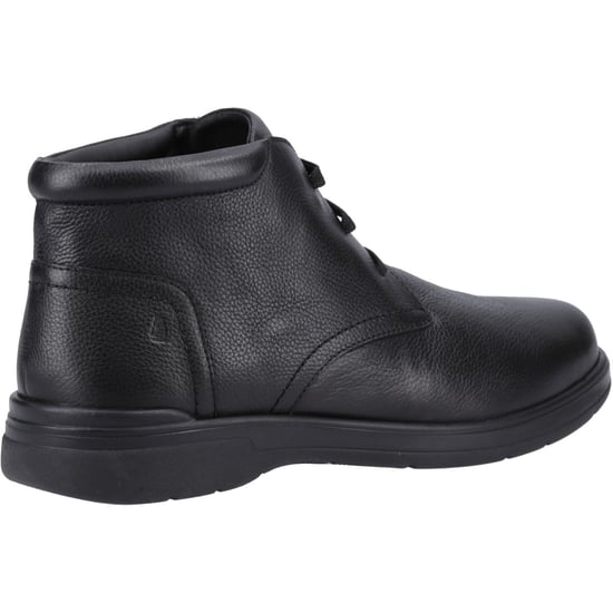 Hush Puppies Malcolm Leder Herren Stiefel Schwarz - Image 2