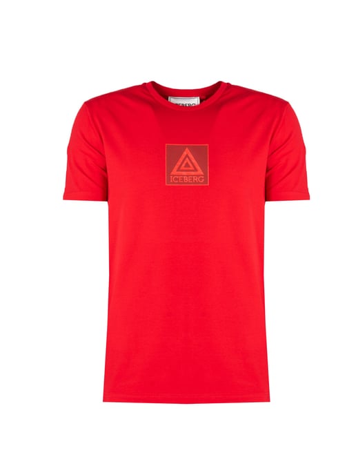 Iceberg T-Shirt C-Neck Men's Red