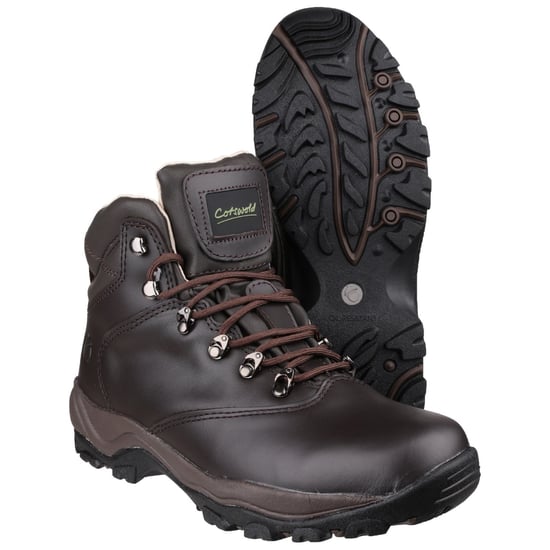 Cotswold Winstone Leder Herren Wanderstiefel Braun - Image 3