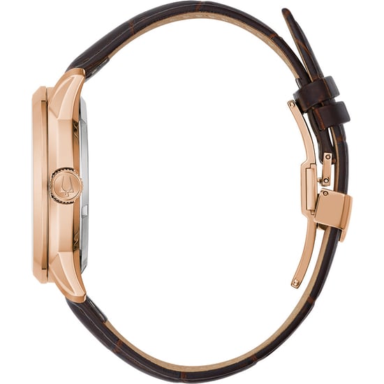 Bulova Sutton Herrenarmbanduhr braun 97A169 - Image 2
