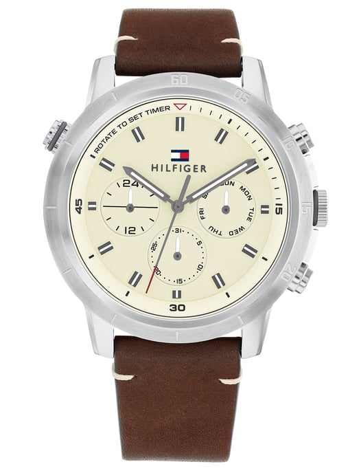 Tommy Hilfiger Troy Herrenbraun Uhr 1792102 - Image 1