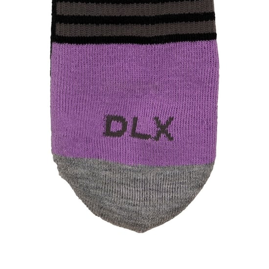 Trespass - "Icy" Skisocken für Herren/Damen Unisex (Schwarz/Violett) - Image 6