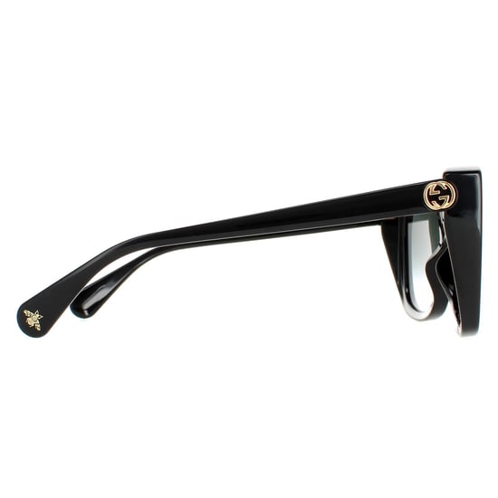 Gucci Square Womens Black Grey Gradient GG0921S