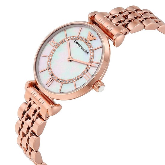 Emporio Armani Gianni T-Bar Damen Rose Gold Uhr AR1909 - Image 3