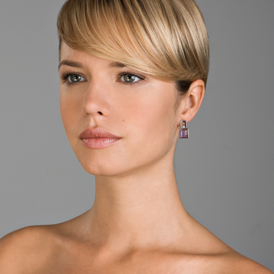 Orphelia Women's 925 Sterling Silver Drop Earrings - Silver ZO-5992
