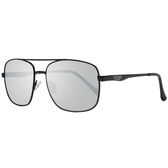 Guess Sunglasses GF0211 01C Black Silver Mirrored