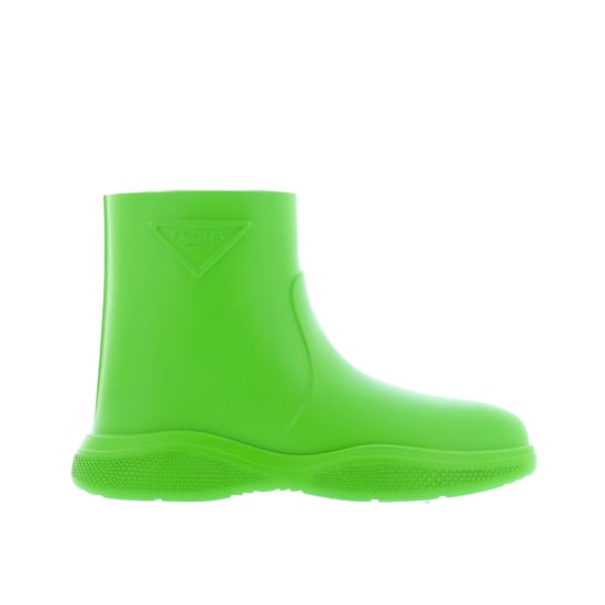 Bottes en caoutchouc à logo Prada - Image 1